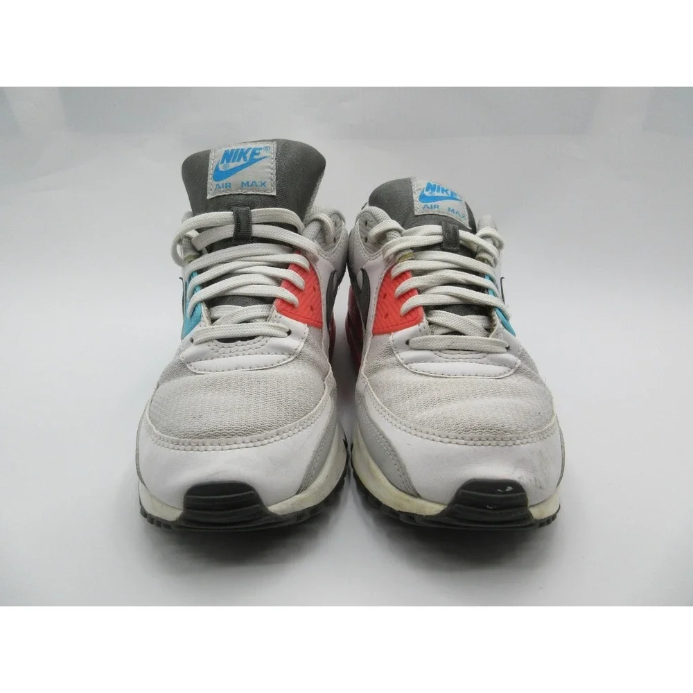 Nike Air Max 90 Shoes Mens Size 10 White‎ Running Sneakers Cushioned CV8839-100